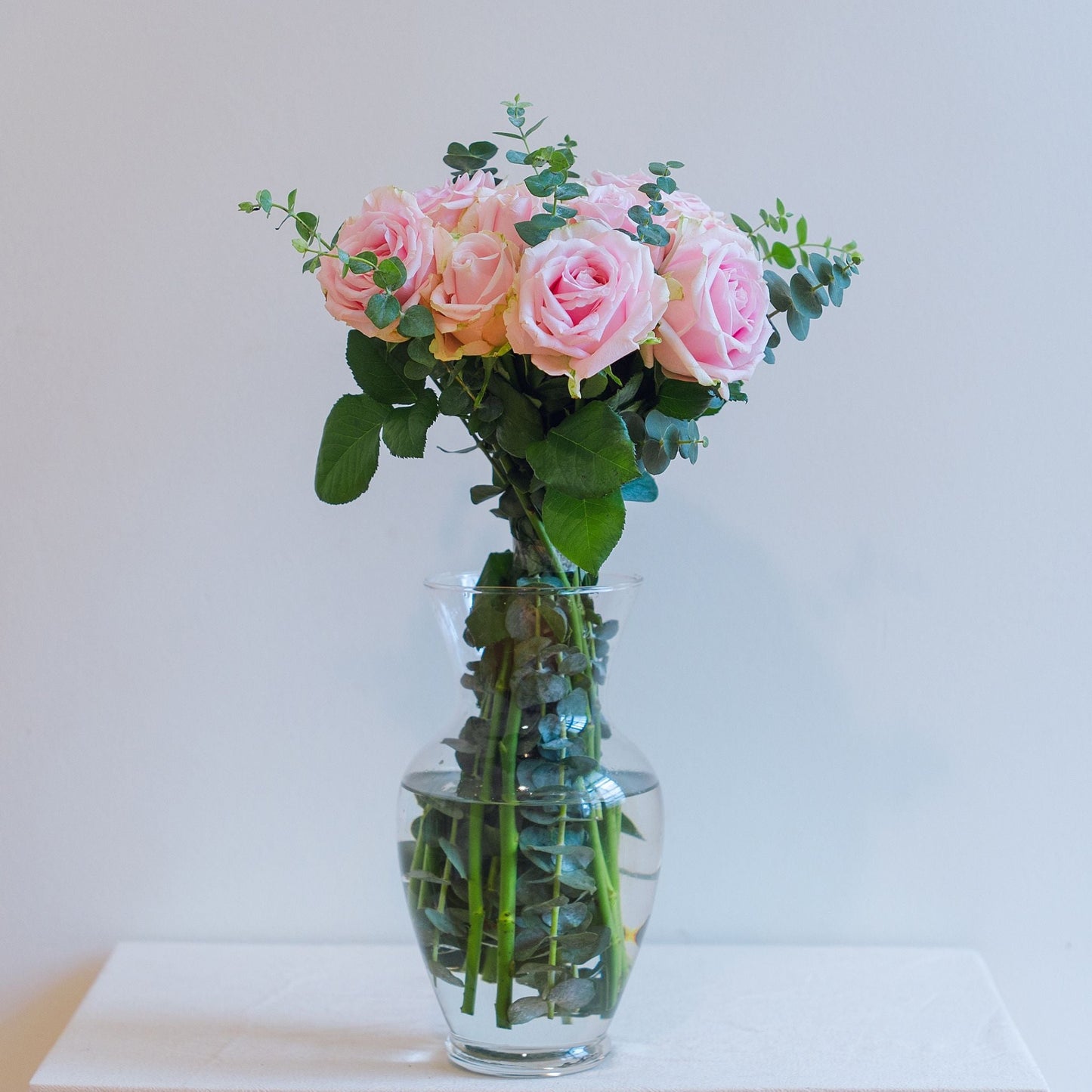 Eucalyptus Breeze Roses