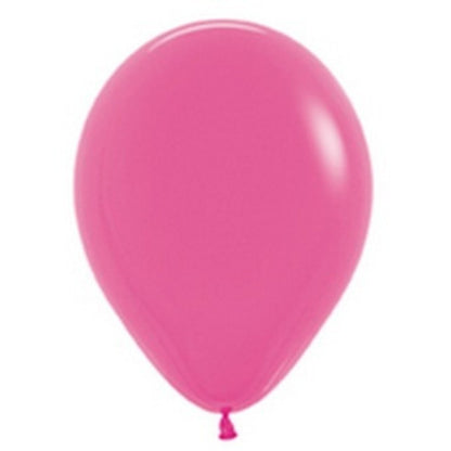 11-Inch New Rose - Hot Pink - Helium Balloon – Vibrant Party Decor