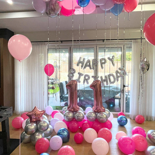 Swifties Favorite Classic Pink Birthday Celebration Balloon Package