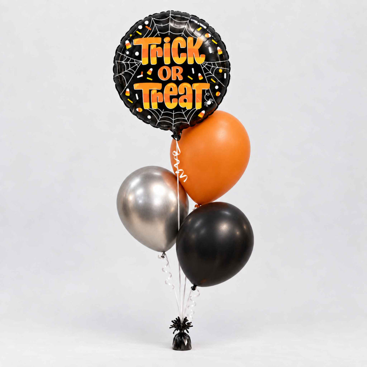 Halloween Helium Balloon Bouquet of 4